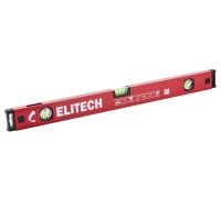 Уровень пузырьковый магнитный ELITECH 320102 60 см, 3 глазка