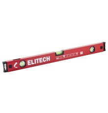 Уровень пузырьковый магнитный ELITECH 320102 60 см, 3 глазка
