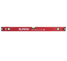 Уровень пузырьковый магнитный ELITECH 320103 80 см, 3 глазка