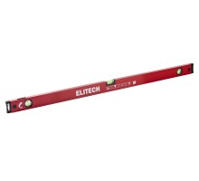Уровень пузырьковый магнитный ELITECH 320104 100 см, 3 глазка