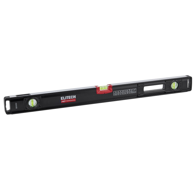 Уровень пузырьковый магнитный ELITECH HD 320303 80 см, 3 глазка