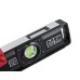 Уровень пузырьковый магнитный ELITECH HD 320305 120 см, 3 глазка