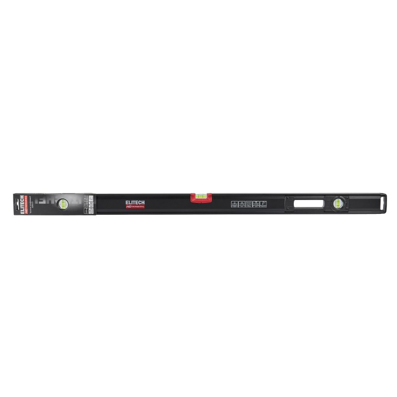 Уровень пузырьковый магнитный ELITECH HD 320305 120 см, 3 глазка