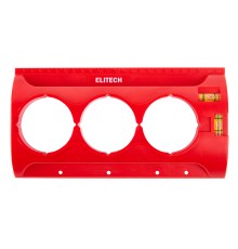 Шаблон для разметки подрозетников ELITECH 320901 2 глазка