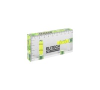 Уровень пузырьковый акриловый ELITECH HD 320308 10 см, 2 колбы
