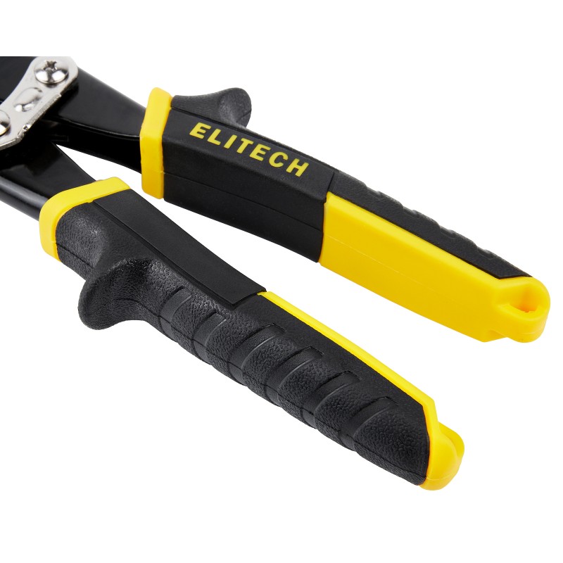 Ножницы по металлу прямые ELITECH 140101 250 мм, сталь CrV