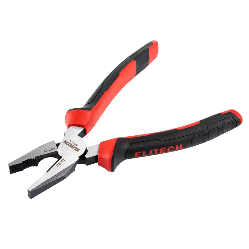 Плоскогубцы комбинированные ELITECH 110203 210 мм, сталь CrV