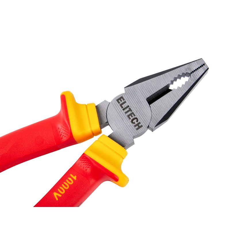 Плоскогубцы диэлектрические ELITECH 110402 180 мм, сталь CrV