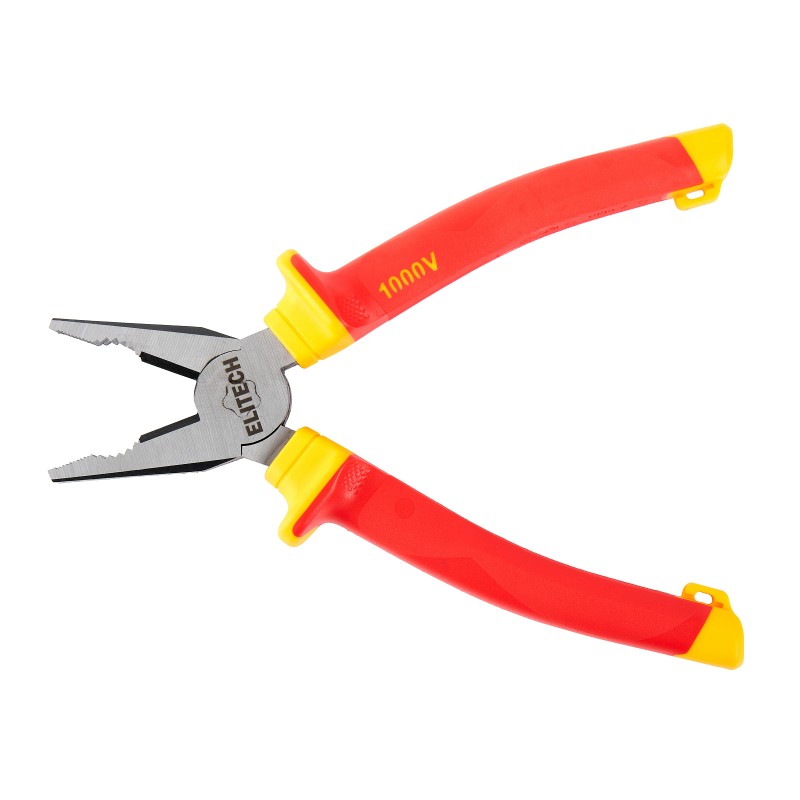 Плоскогубцы диэлектрические ELITECH 110403 200 мм, сталь CrV