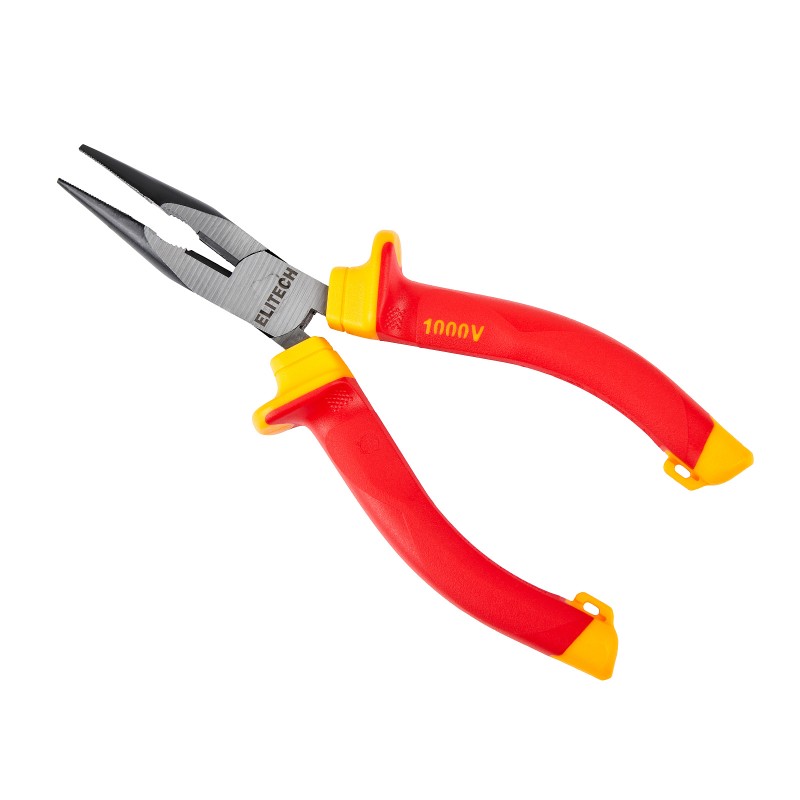 Длинногубцы диэлектрические ELITECH 120401 160 мм, сталь CrV