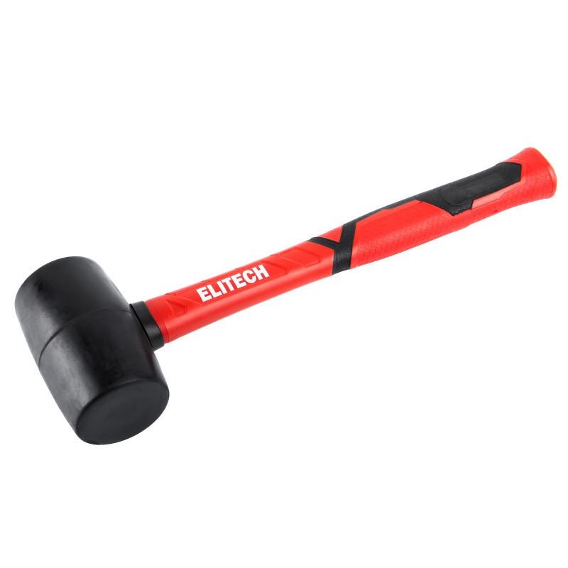 Киянка черная ELITECH 620101 340 гр, фибергласс