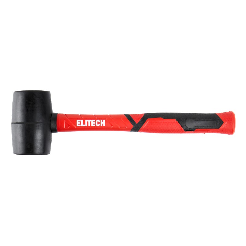 Киянка черная ELITECH 620101 340 гр, фибергласс