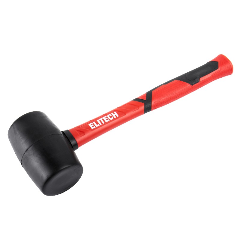 Киянка черная ELITECH 620102 450 гр, фибергласс