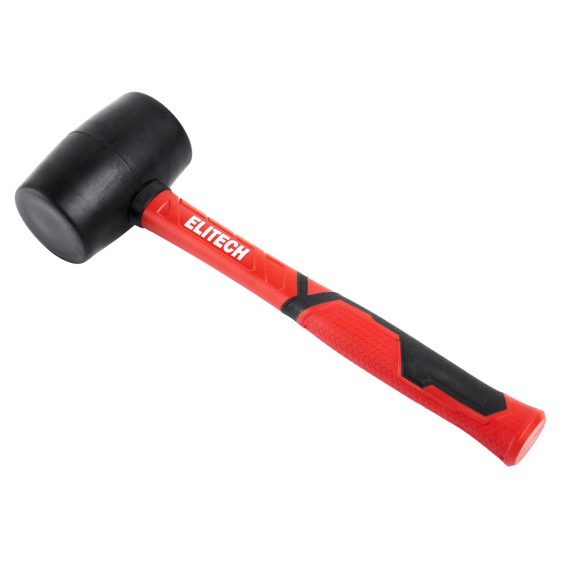 Киянка черная ELITECH 620102 450 гр, фибергласс