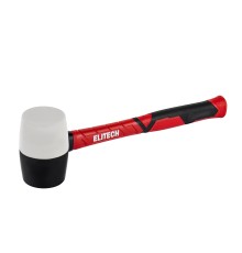 Киянка черная/белая ELITECH 620301 450 гр, фибергласс