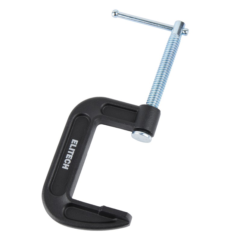 Струбцина тип G ELITECH 513103 85х52 мм, 600 кг