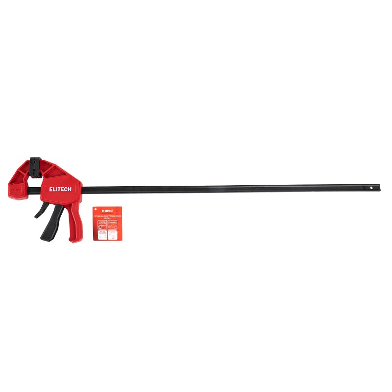Струбцина быстрозажимная ELITECH 514104 24''/600 мм, 75 кг