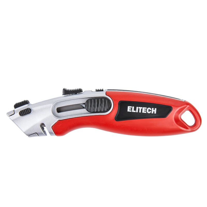 Нож строительный ELITECH 410601 трапеция