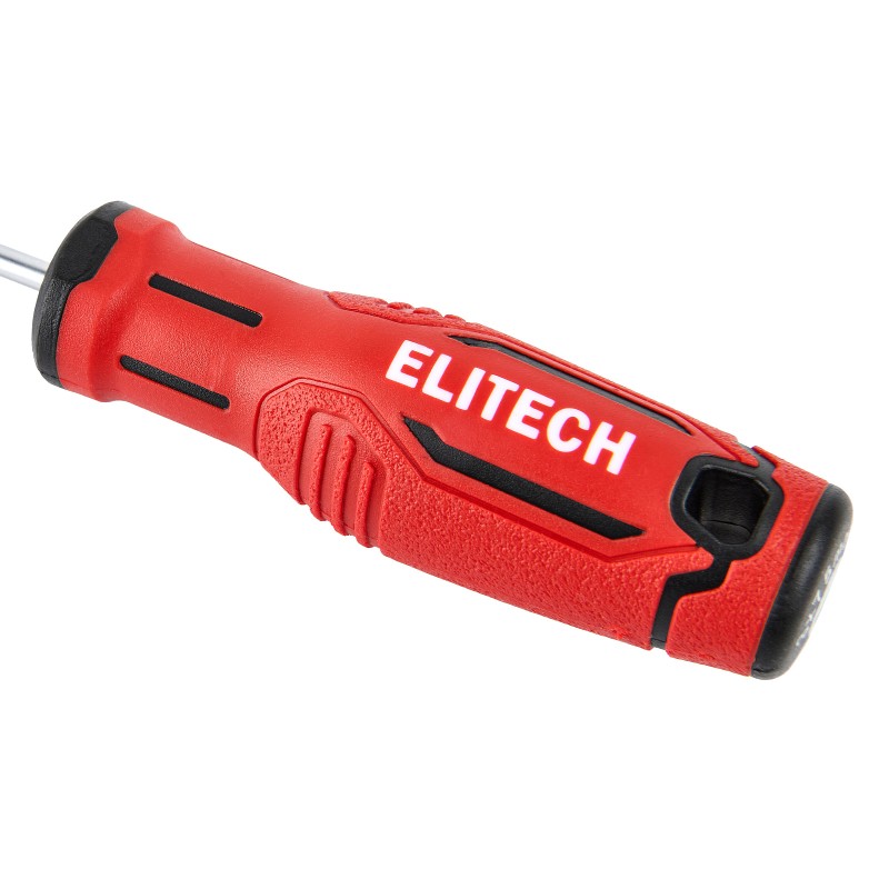 Отвертка ELITECH 211101 SL3х75 мм