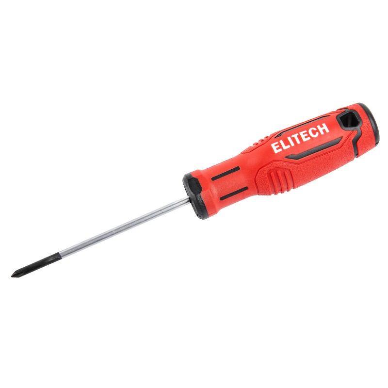 Отвертка Elitech 211201 PH0х75 мм