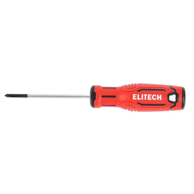 Отвертка Elitech 211201 PH0х75 мм