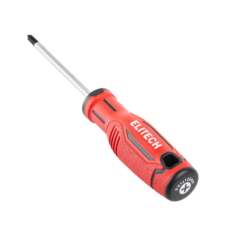 Отвертка Elitech 211203 PH1х100 мм