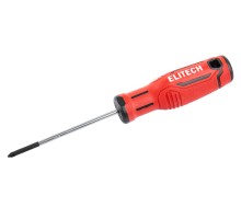 Отвертка ELITECH 211301 PZ0х75 мм