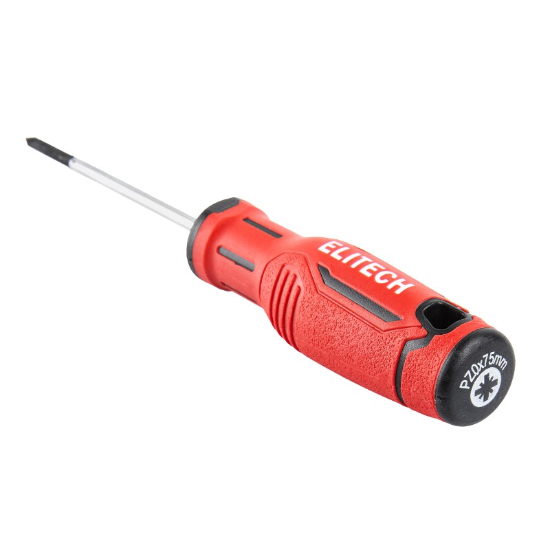 Отвертка ELITECH 211301 PZ0х75 мм