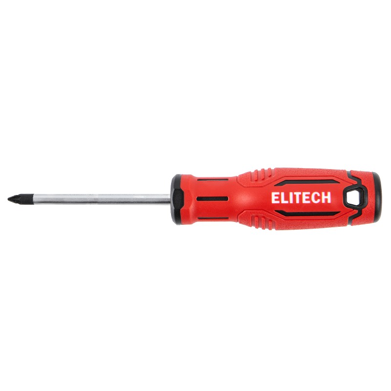 Отвертка Elitech 211302 PZ1х75 мм