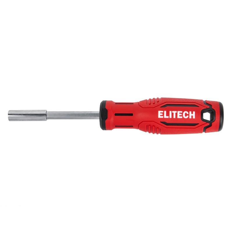 Отвертка и набор бит ELITECH 290001 53 предмета