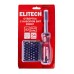 Отвертка и набор бит ELITECH 290001 53 предмета
