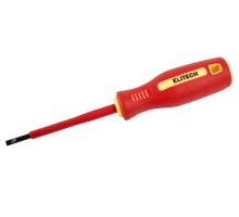 Отвертка диэлектрическая ELITECH 231101 SL3.5х75 мм