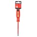 Отвертка диэлектрическая ELITECH 231102 SL4х100 мм