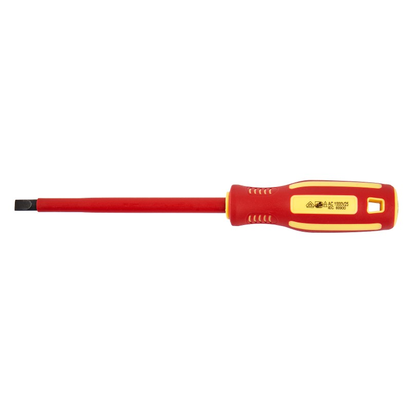 Отвертка диэлектрическая ELITECH 231105 SL8х150 мм