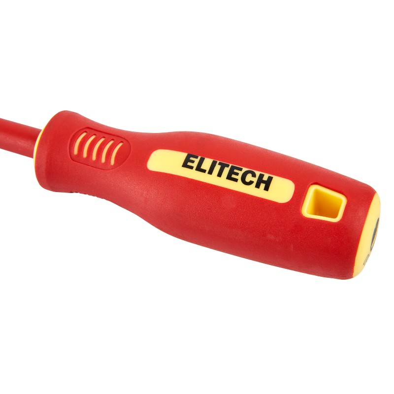 Отвертка диэлектрическая ELITECH 231105 SL8х150 мм
