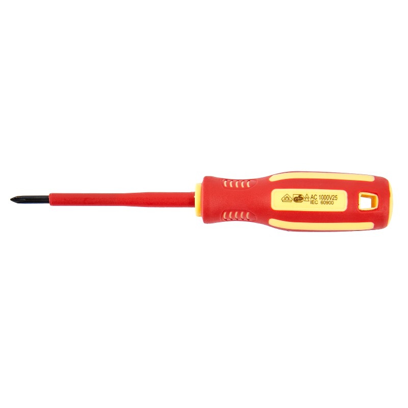 Отвертка диэлектрическая ELITECH 231201 PH0х75 мм