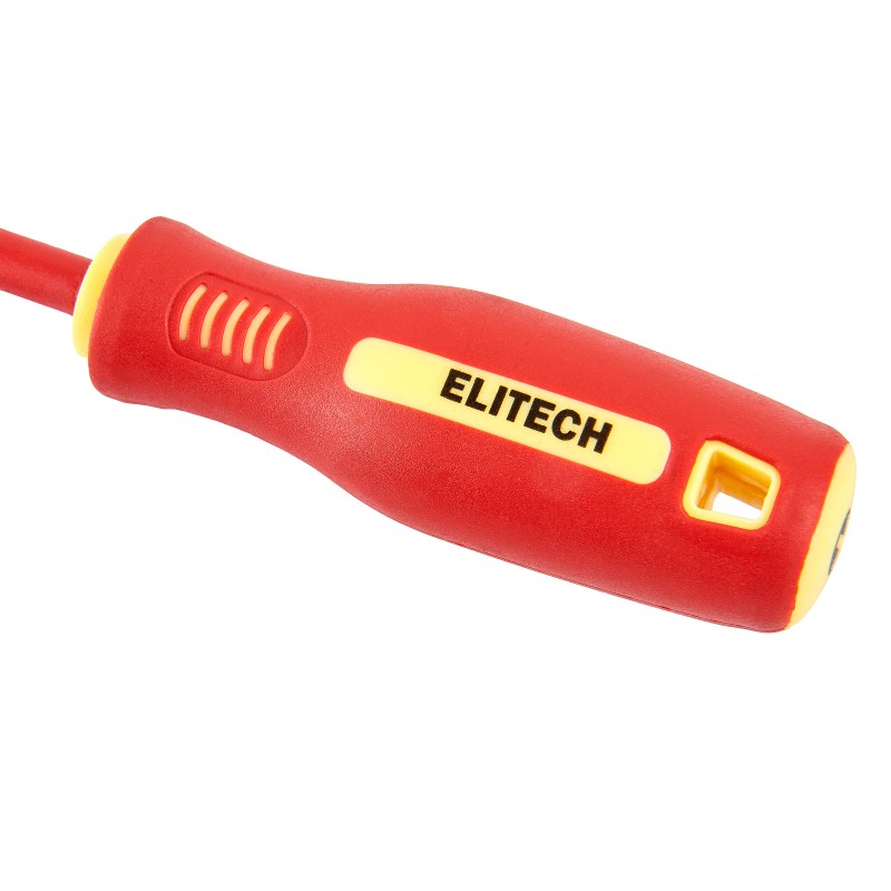 Отвертка диэлектрическая ELITECH 231201 PH0х75 мм