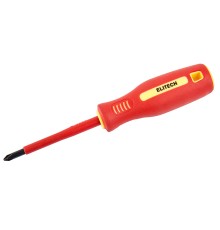 Отвертка диэлектрическая ELITECH 231202 PH1х80 мм