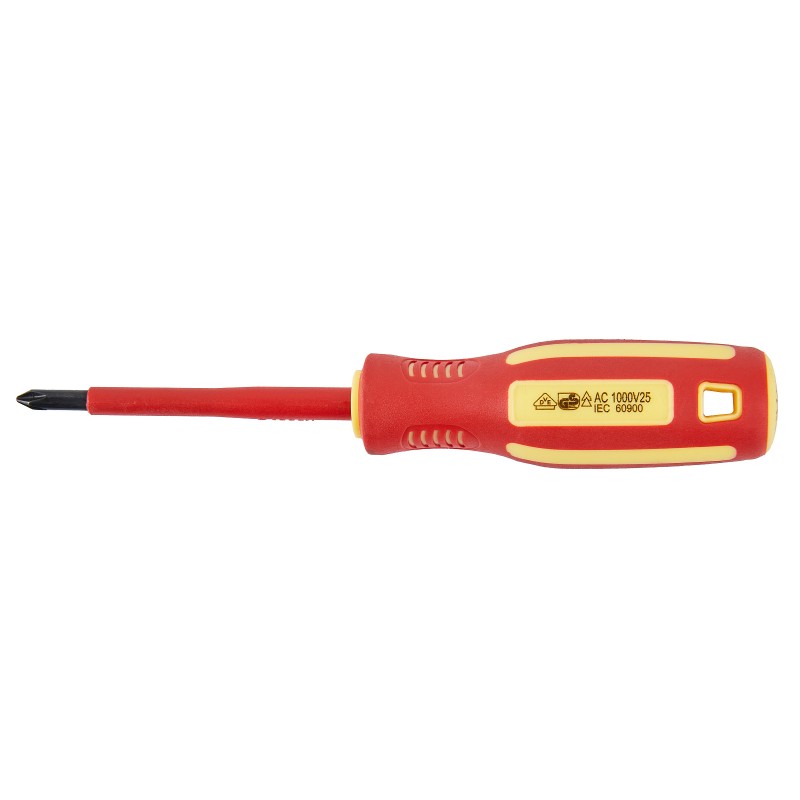 Отвертка диэлектрическая ELITECH 231202 PH1х80 мм