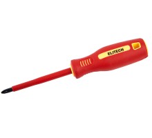 Отвертка диэлектрическая ELITECH 231203 PH2х100 мм