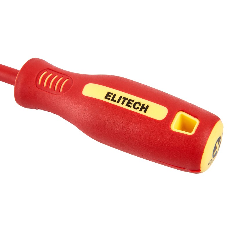 Отвертка диэлектрическая ELITECH 231203 PH2х100 мм