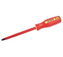 Отвертка диэлектрическая ELITECH 231204 PH3х150 мм