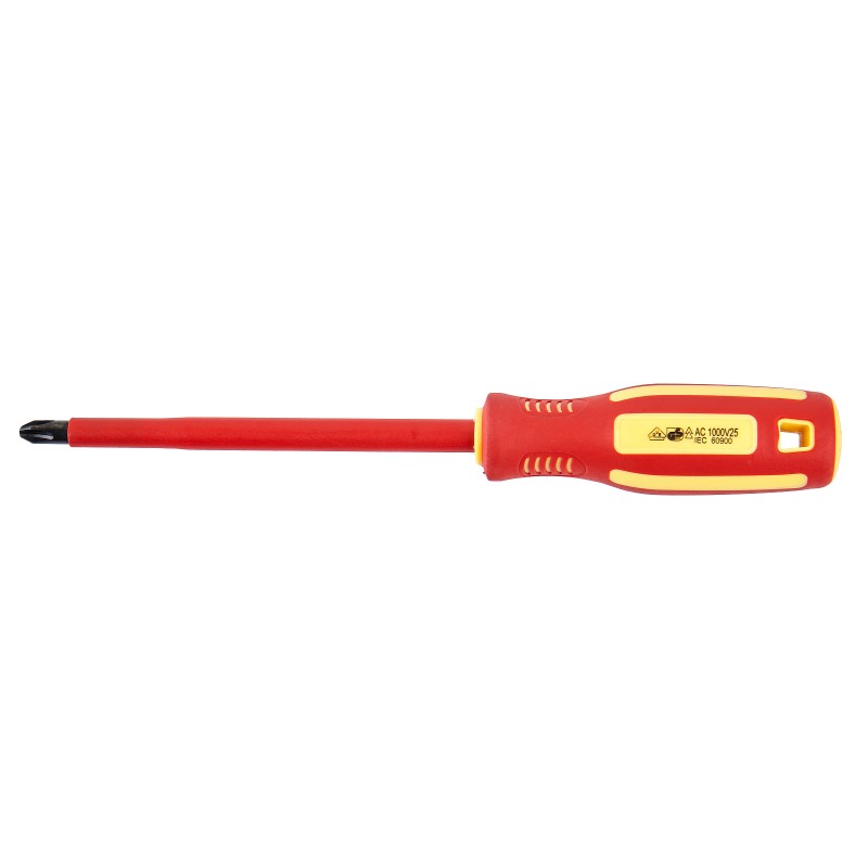 Отвертка диэлектрическая ELITECH 231204 PH3х150 мм