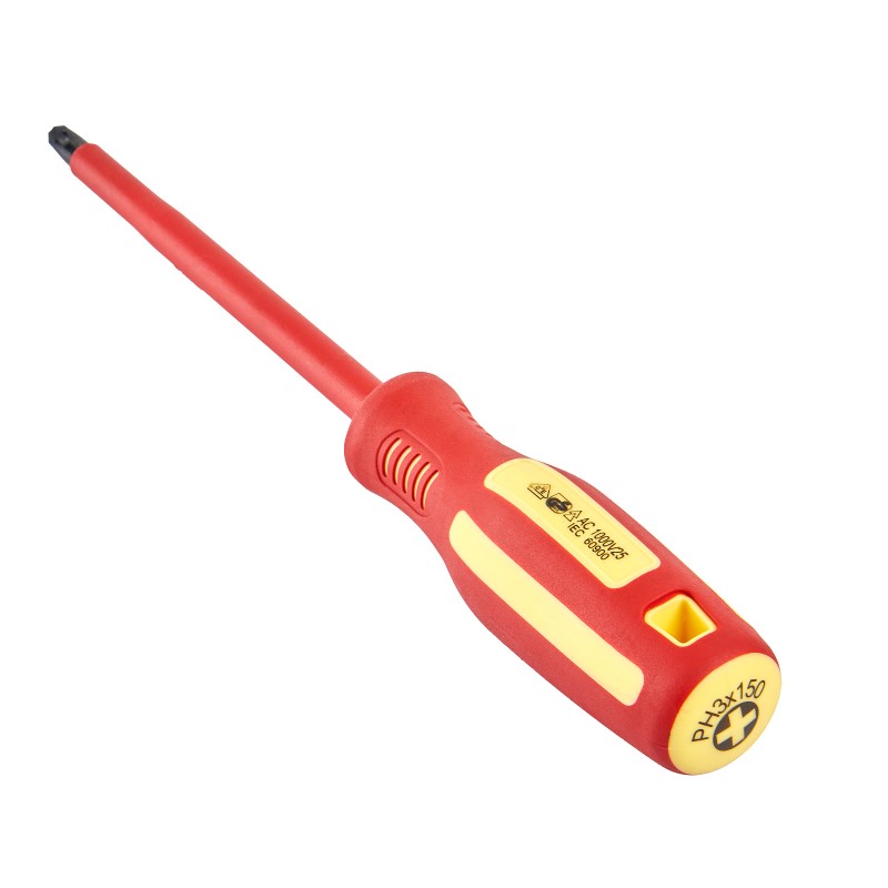 Отвертка диэлектрическая ELITECH 231204 PH3х150 мм