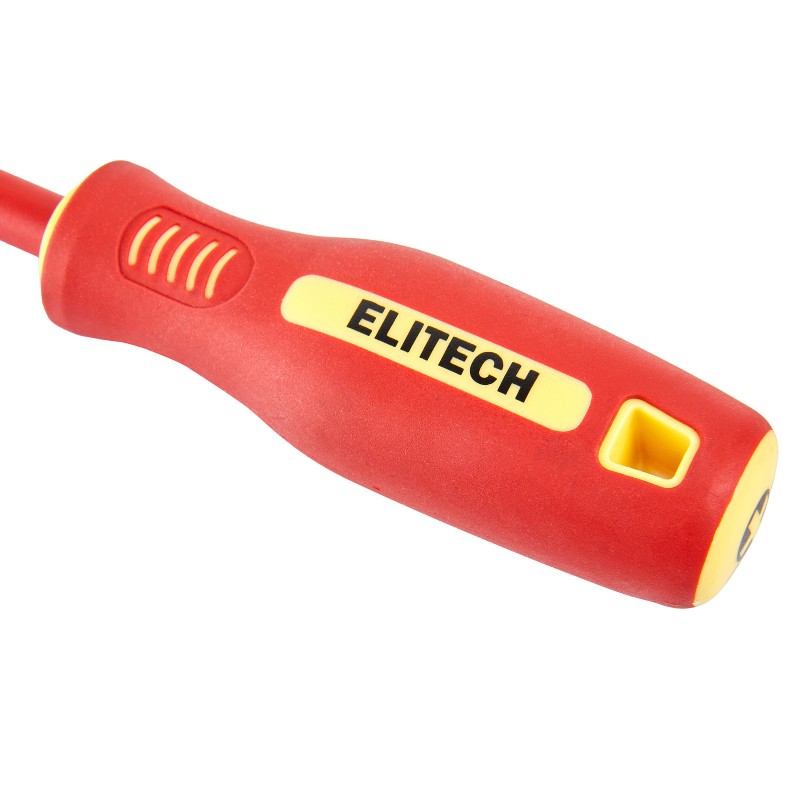 Отвертка диэлектрическая ELITECH 231204 PH3х150 мм