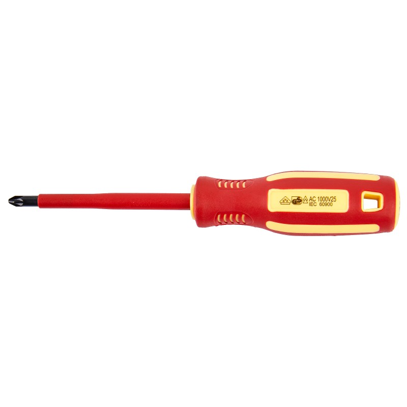 Отвертка диэлектрическая ELITECH 231303 PZ2х100 мм