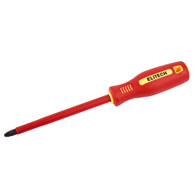 Отвертка диэлектрическая ELITECH 231304 PZ3х150 мм