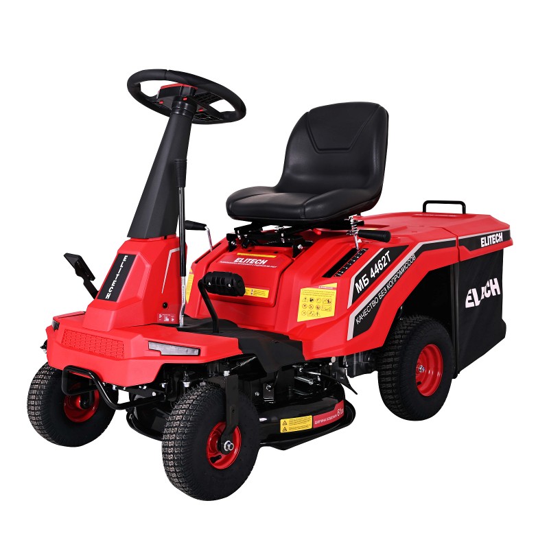 Бензиновая газонокосилка с сиденьем Elitech МБ 4462Т(E1610.006.00)