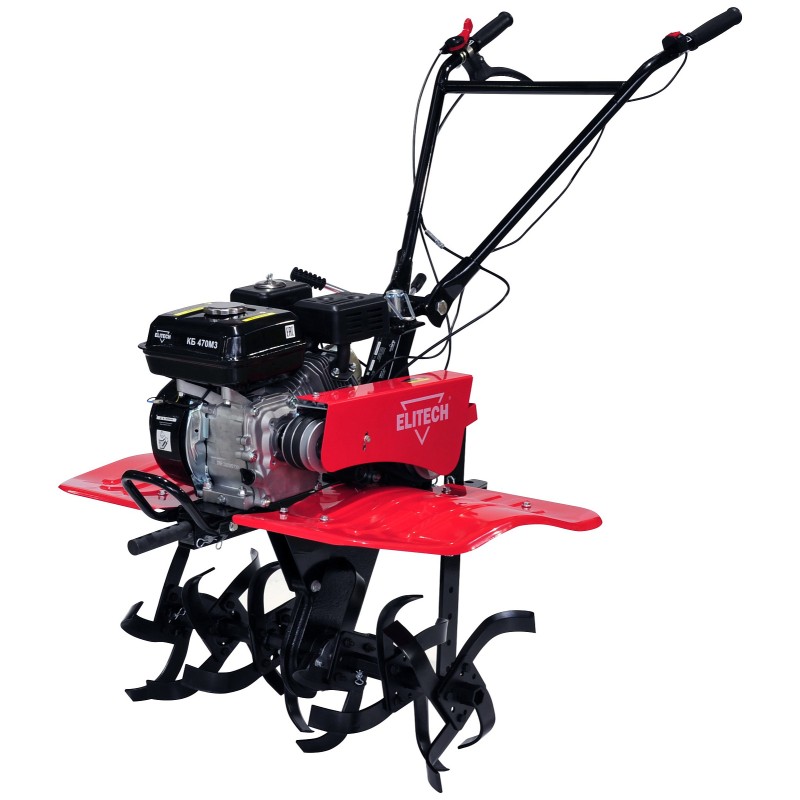 Мотоблок бензиновый Elitech КБ 470М3