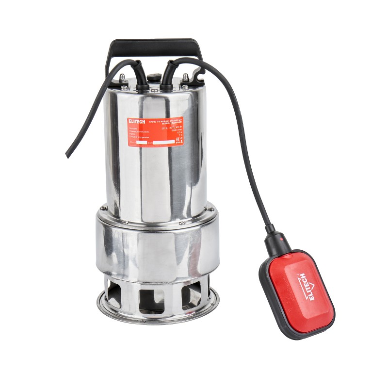 Погружной дренажный насос Elitech НПД 900-35Н
